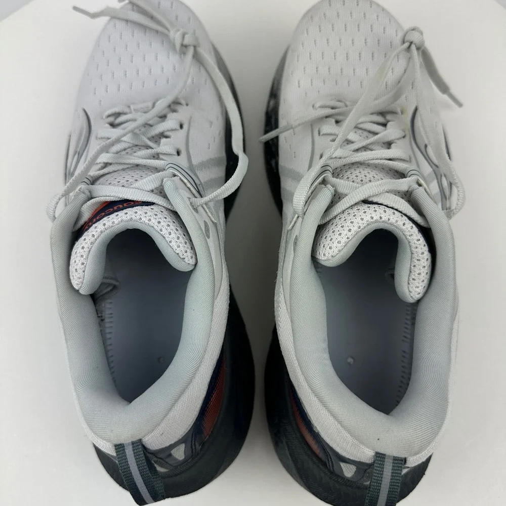 Saucony Triumph 22 Mens Running Shoes Alloy Navy Grey Athletic Sneakers Size 9